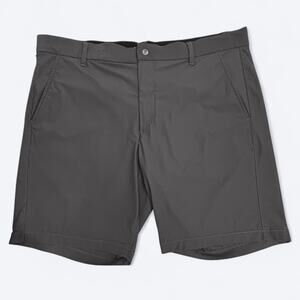 Psycho Bunny Gray Performance Golf Shorts Men's‎ 40 Chino Lightweight Travel